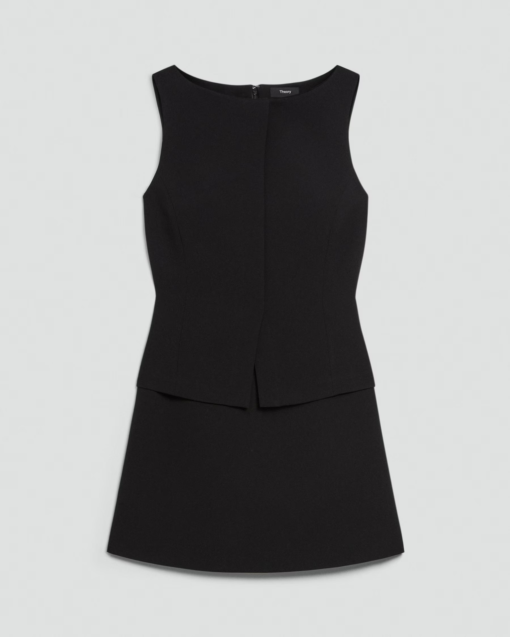 Boatneck Mini Dress