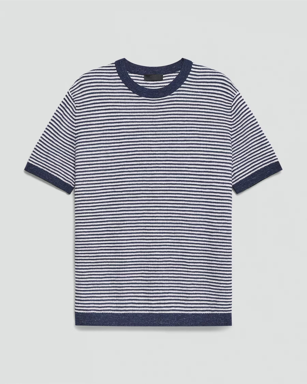 Striped crewneck T-shirt