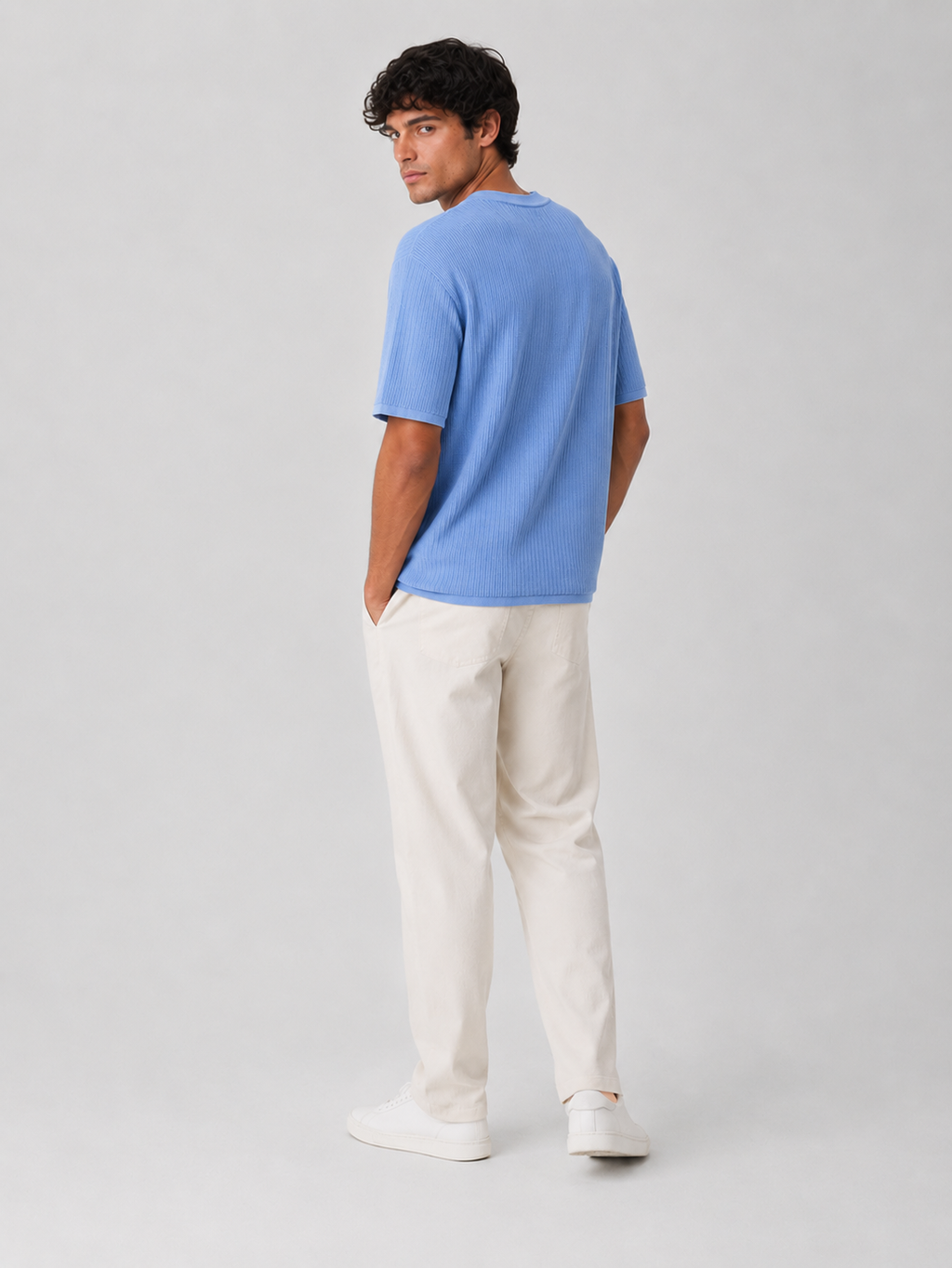 Rewneck Cotton T-Shirt