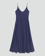 Flared Linen Dress