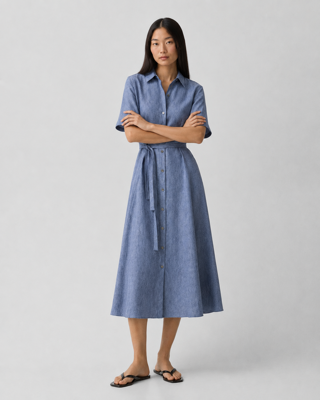 Linen Shirt Dress