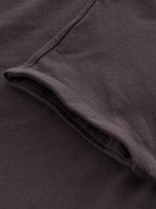 Cotton Cap Sleeve Crew Neck T-Shirt