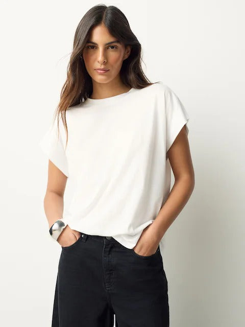 Cap Sleeve TENCEL Modal Blend T-Shirt