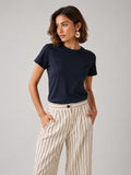 Essential Short Sleeve Crew Neck T-Shirt