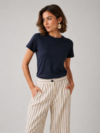 Essential Short Sleeve Crew Neck T-Shirt