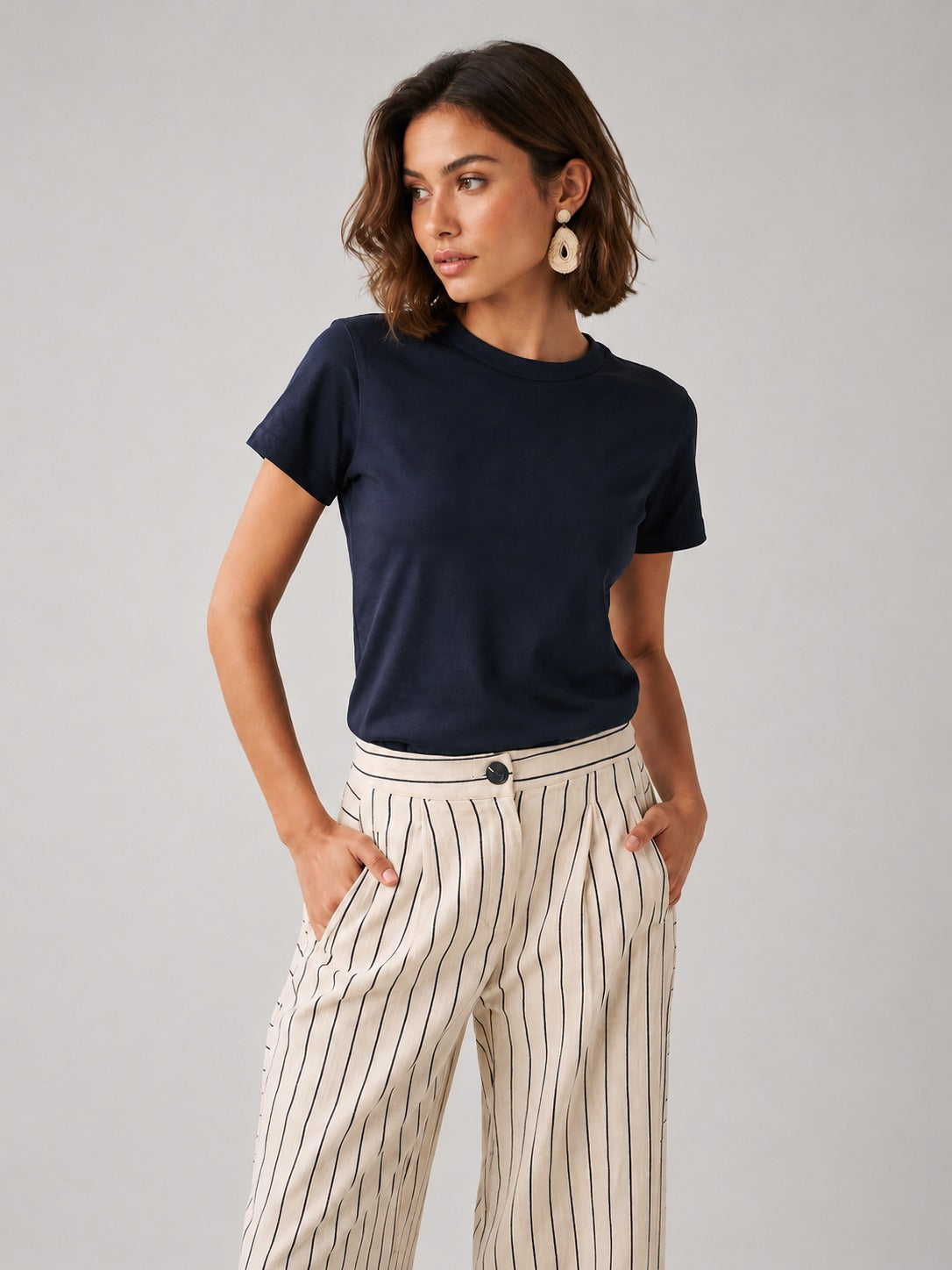 Essential Short Sleeve Crew Neck T-Shirt