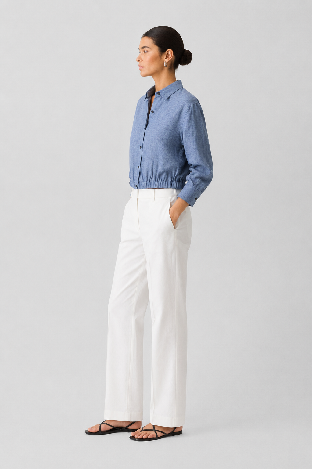 Modern Linen Blend Shirt