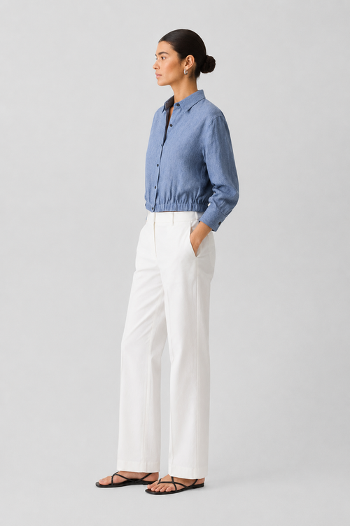 Modern Linen Blend Shirt