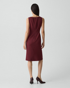 Sleeveless Crepe Dress