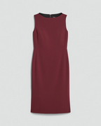 Sleeveless Crepe Dress