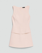 Boatneck Mini Dress