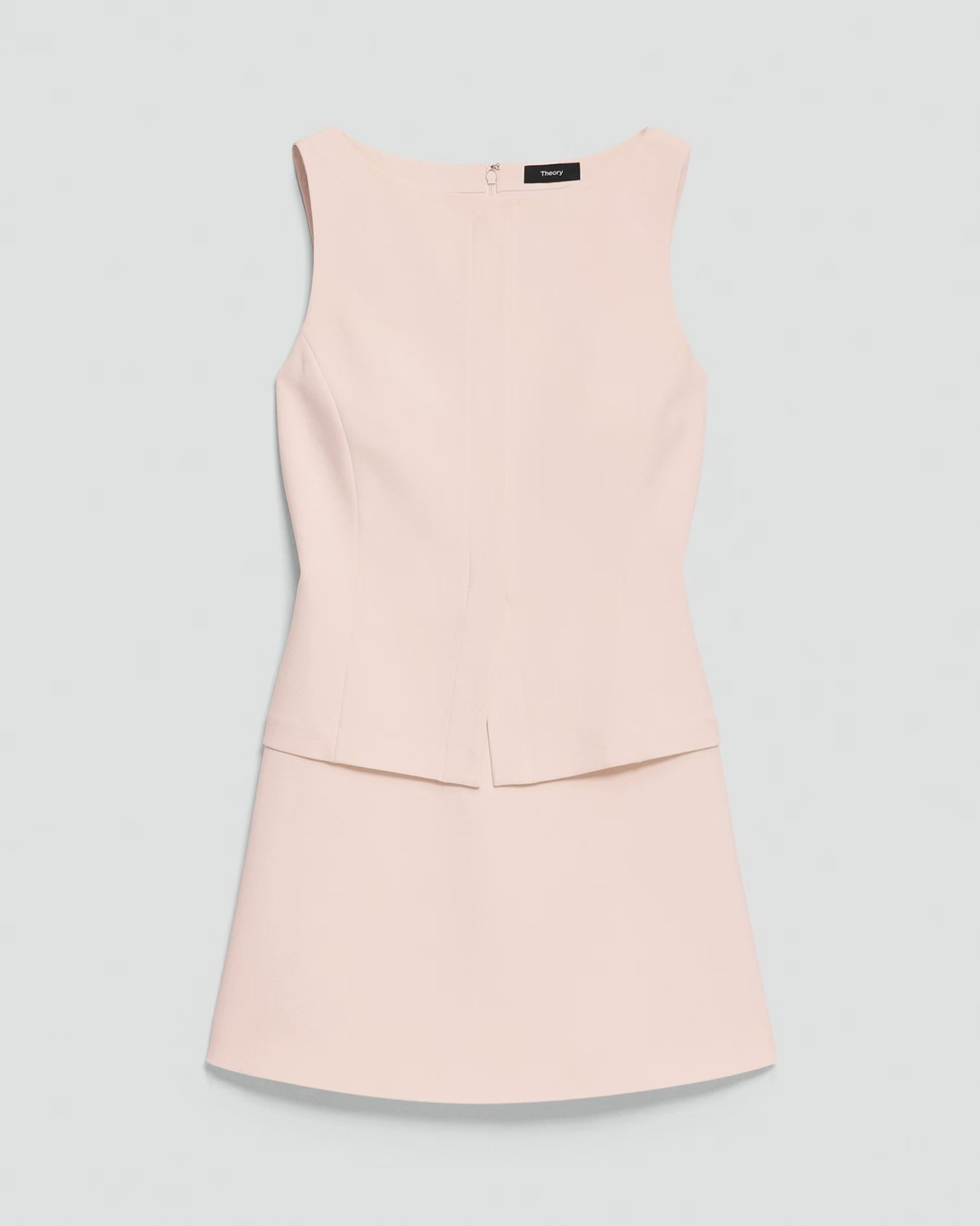 Boatneck Mini Dress