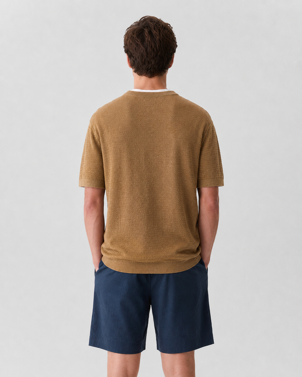 Crewneck Pacific Linen Tee
