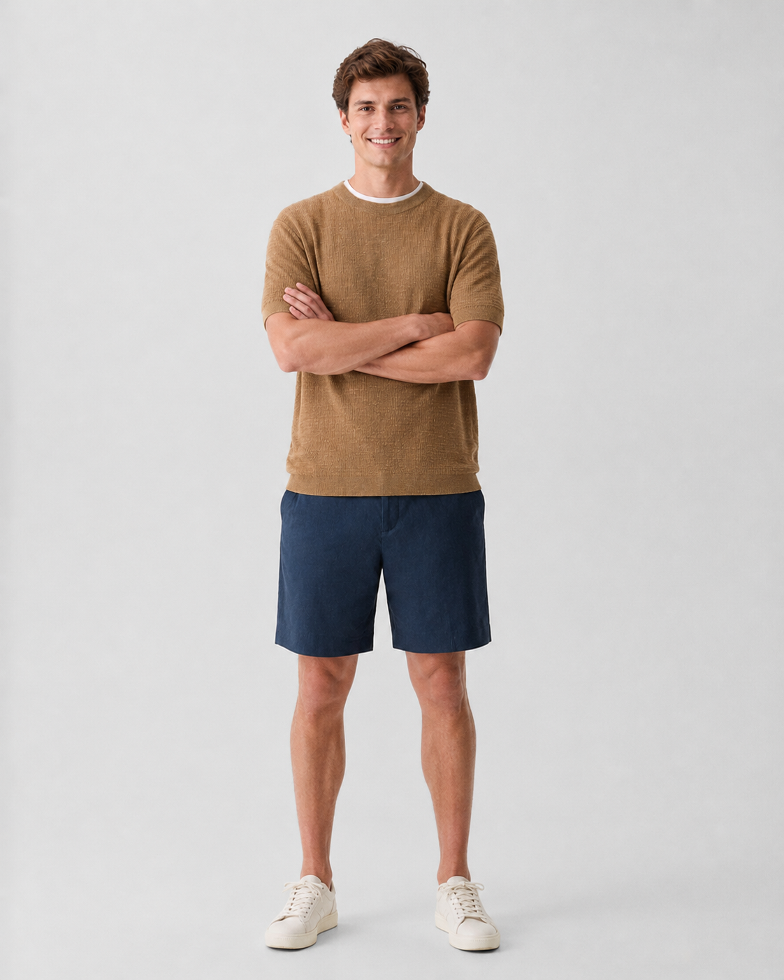 Crewneck Pacific Linen Tee