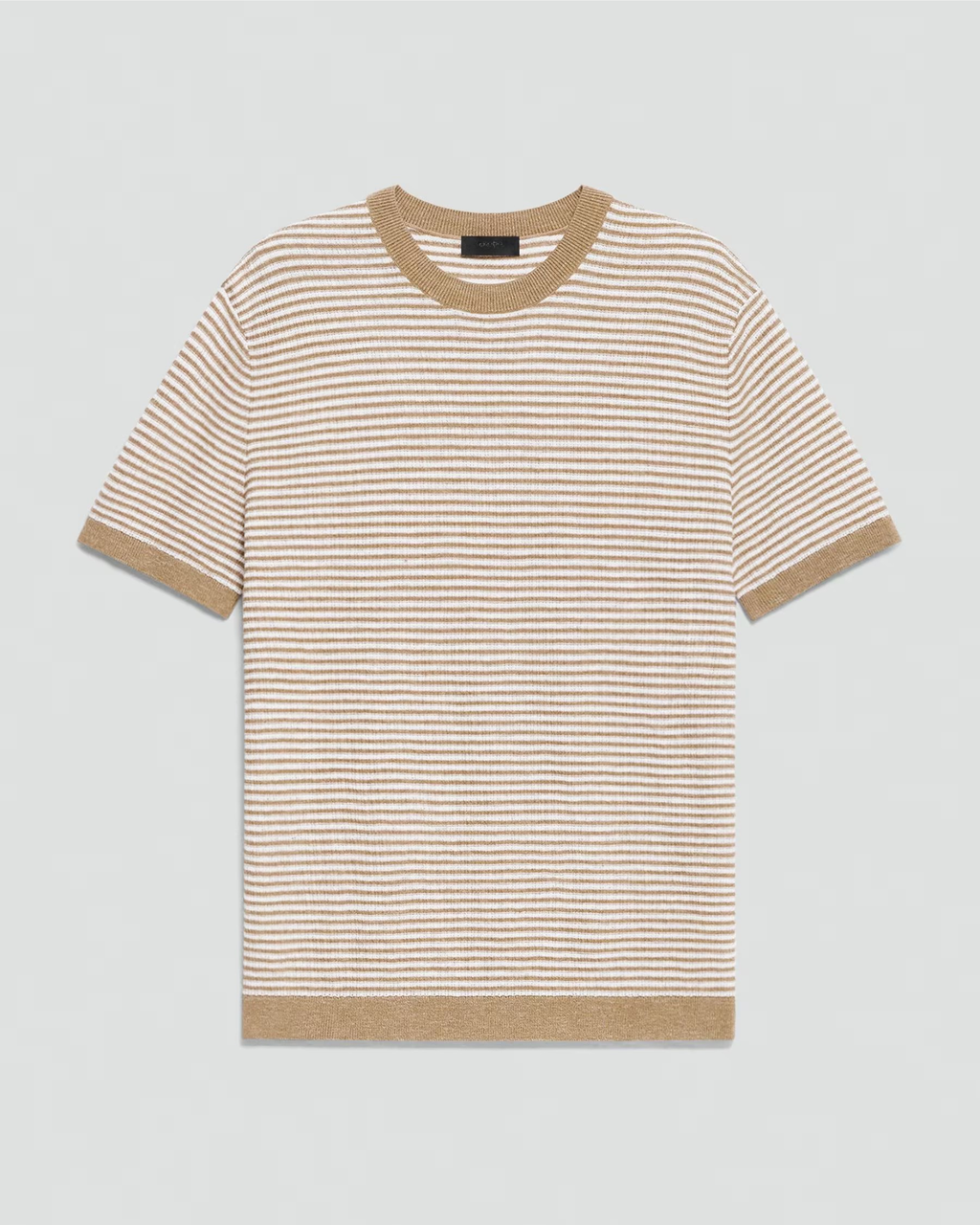 Striped crewneck T-shirt