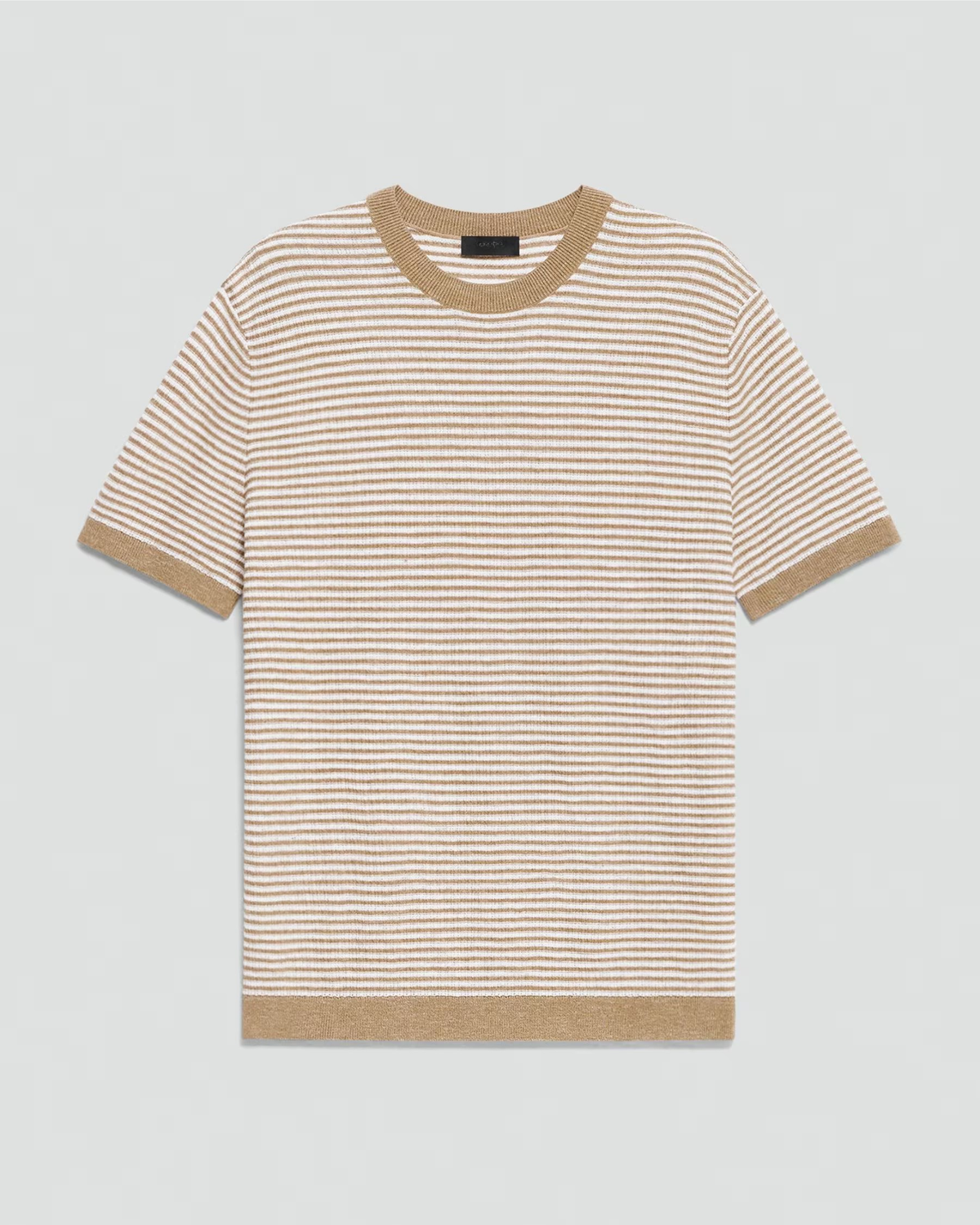 Striped crewneck T-shirt